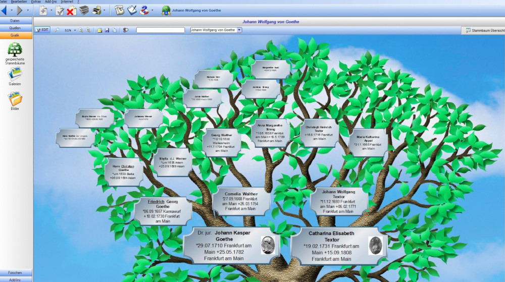 Ahnenforschung Software - Ahnenforscher 7
